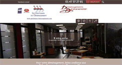 Desktop Screenshot of demenagementsdessandier.com